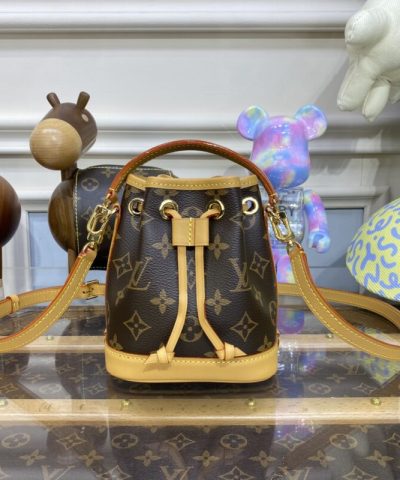 Replica Louis Vuitton Nano Noe Brown - best quality fake designer bag