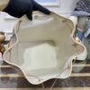 Fake Louis Vuitton Noe Bucket White Grid MM - high-end replica designer purse