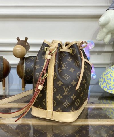 Fake Louis Vuitton Noe Bucket Brown - affordable luxury replica bag