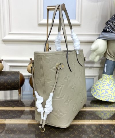 Fake Louis Vuitton Neverfull MM Beige - best quality fake designer bag