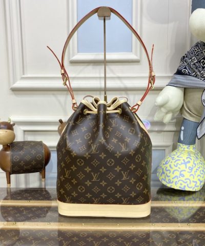 Replica Louis Vuitton Noe Bucket MM Canvas - best quality fake designer bag