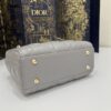 Fake Lady Dior Mini Grey Sillver - premium superclone handbag