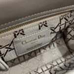 Replica Lady Dior Mini Grey Sillver
