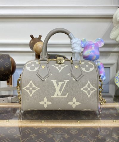 Replica Louis Vuitton Speedy Bandouliere 20 Milk Beige - best quality fake designer bag