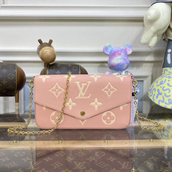 Replica Louis Vuitton Félicie Pochette Pink