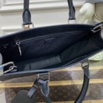 Replica Louis Vuitton Sac Plat M Black - premium superclone handbag