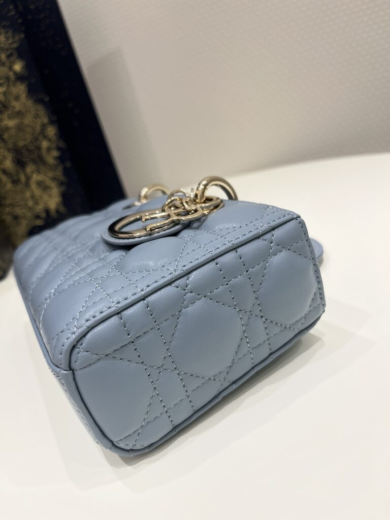 Dior Lady D-Joy Bag  Blue - Image 2
