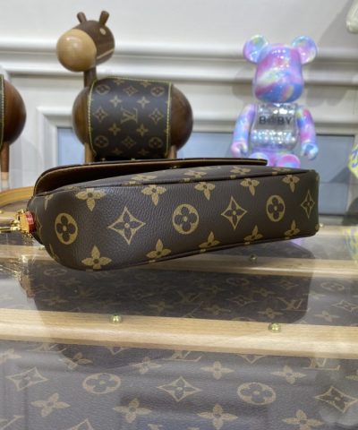 Replica Louis Vuitton Wallet On Chain Ivy Brown - affordable luxury replica bag