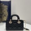 Fake Dior Lady D – Joy Mini Bag Black - premium superclone handbag