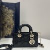 Fake Dior Lady D – Joy Mini Bag Black - high-end replica designer purse