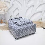 Replica Dior Hit The Road Backpack Diamond Grey - 1:1 premium replica handbag