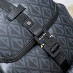 Replica Dior Hit The Road Backpack Diamond Black - 1:1 premium replica handbag