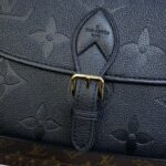 Replica Louis Vuitton Nano Diane Satchel Black - high-quality designer bag dupe