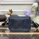 Replica Louis Vuitton Nano Diane Satchel Black