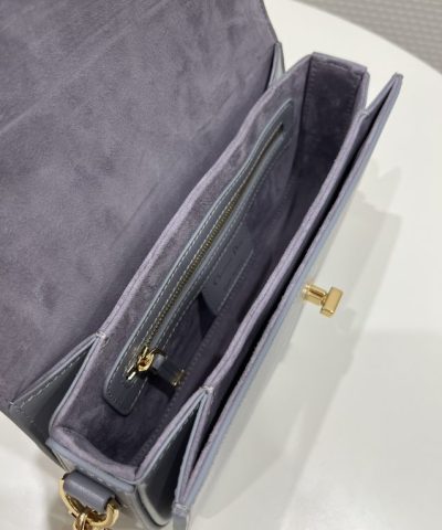 Replica Dior 30 Montaigne Avenue Bag Blue - ultra-realistic fake purse