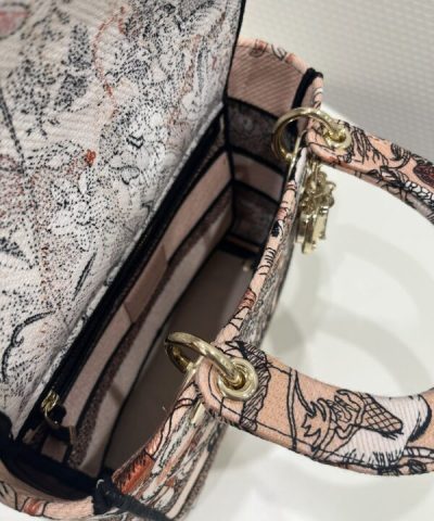 Fake Lady Dior D – Lite Flower - affordable luxury replica bag