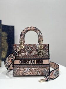 Fake Lady Dior D – Lite Flower - high-end replica designer purse