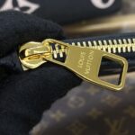 Replica Louis Vuitton Neverfull MM Black Pink - 1:1 premium replica handbag