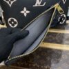 Fake Louis Vuitton Neverfull MM Black Pink - 1:1 premium replica handbag