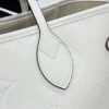 Fake Louis Vuitton Neverfull MM Full Beige - top-grade luxury bag dupe