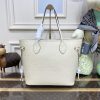 Fake Louis Vuitton Neverfull MM Full Beige - premium superclone handbag