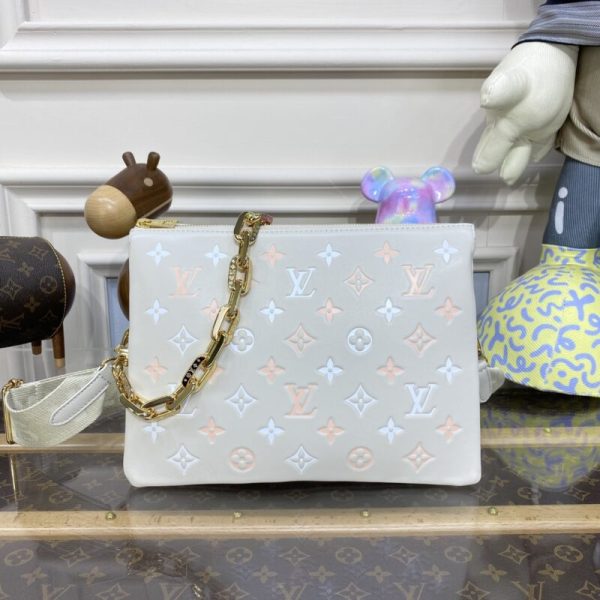 Replica Louis Vuitton Coussin Light Blue - elite factory replica handbag