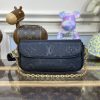 Fake Louis Vuitton Wallet On Chain Ivy Black - best quality fake designer bag