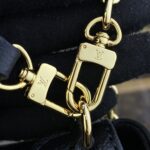 Replica Louis Vuitton Wallet On Chain Ivy Black - affordable luxury replica bag