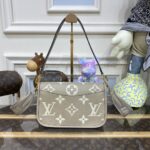 Replica Louis Vuitton Nano Diane Satchel Beige