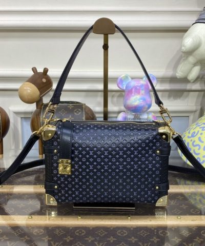 Fake Louis Vuitton Side Trunk Black - 1:1 premium replica handbag