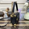 Fake Louis Vuitton Side Trunk Black - elite factory replica handbag