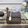 Fake Louis Vuitton Cluny Mini Brown - 1:1 premium replica handbag