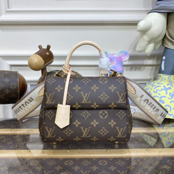 Replica Louis Vuitton Cluny Mini Brown - 1:1 premium replica handbag