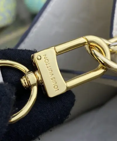 Replica Louis Vuitton Noe Bucket White MM - premium superclone handbag