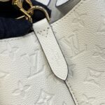 Replica Louis Vuitton Noe Bucket White MM - elite factory replica handbag