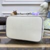 Replica Louis Vuitton Noe Bucket White MM - top-grade luxury bag dupe