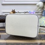 Replica Louis Vuitton Noe Bucket White MM - top-grade luxury bag dupe