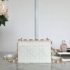 Replica Dior Miss Caro White - top-grade luxury bag dupe