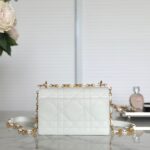 Replica Dior Miss Caro White - top-grade luxury bag dupe