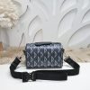 Replica Dior Lingot 22 Diamond Blue - affordable luxury replica bag