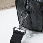 Réplica da bolsa Dior Lingot 22 Diamond preta - réplica de alta qualidade de bolsa de grife.