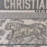 Replica Dior Tote Book Tiger Grey - premium superclone handbag