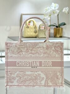 Replica Dior Tote Book Pink Tiger - designer handbag clone