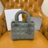 Replica Lady Dior Matte Grey Abc - top-grade luxury bag dupe