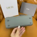 Replica Lady Dior Matte Grey Abc - high-end replica designer purse