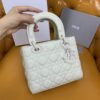 Fake Lady Dior Matte White Abc - top-grade luxury bag dupe