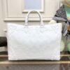Fake Louis Vuitton Sac Plat 24H White - top-grade luxury bag dupe