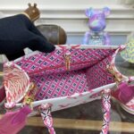 Replica LV Onthego PM Pink&White