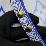 Replica Louis Vuitton Neonoe Bb White – Blue - 1:1 premium replica handbag