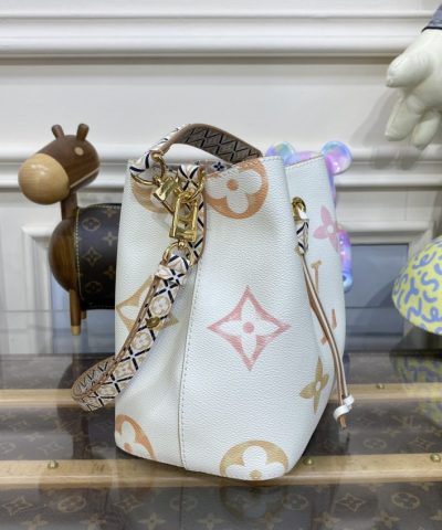 Fake Louis Vuitton Neonoe Bb White Apricot - best quality fake designer bag
